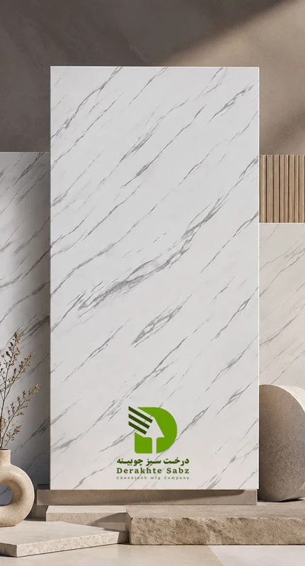 ورق MDF روکش PVC مات